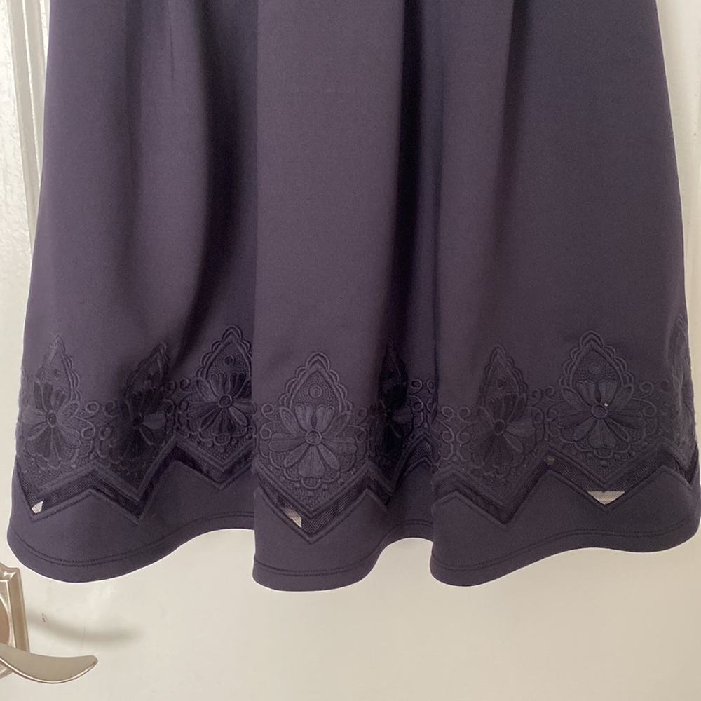 Dark Blue Ted Baker Chesska Dress Ted Baker Size 1 (4) NWT - Picture 4 of 10